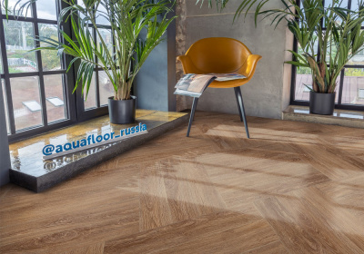 Кварц-виниловый LVT ламинат AquaFloor Parquet Glue / Паркет Глу AF2508 PG