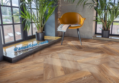 Кварц-виниловый LVT ламинат AquaFloor Parquet Glue / Паркет Глу AF2509 PG